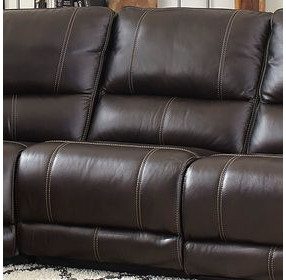 Whitman Verona Coffee Cordless Armless Power Recliner