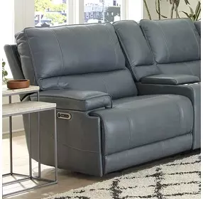 Whitman Verona Azure Cordless LAF Power Recliner with Power Headrest