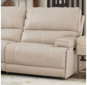 Whitman Verona Linen Cordless RAF Power Recliner with Power Headrest