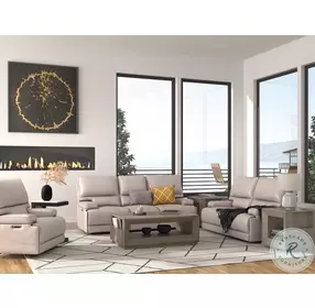 Pure Modern Soft Moonstone Occasional Table Set