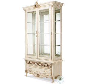 Platine de Royale Champagne Curio Cabinet