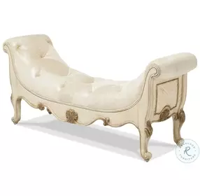 Belle Maison Champagne Bed Bench