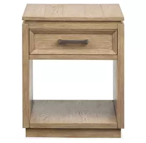 Burnham Sable Dusk Rectangular End Table