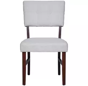 Tioga Gray Upholstered Dining Chair Set of 2