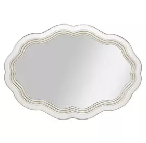 London Place Creamy Pearl Wall Mirror