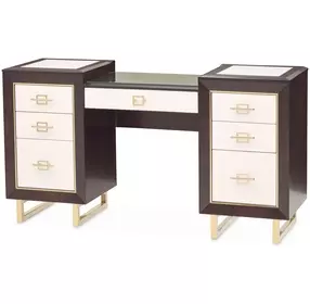 Belmont Place Espresso Vanity Desk