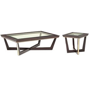 Belmont Place Espresso Occasional Table Set
