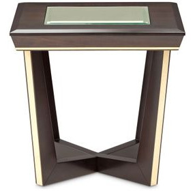 Belmont Place Espresso Square End Table