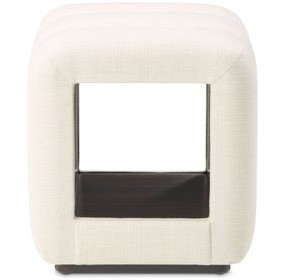 Belmont Place Cream Upholstered 19" Vanity Bench