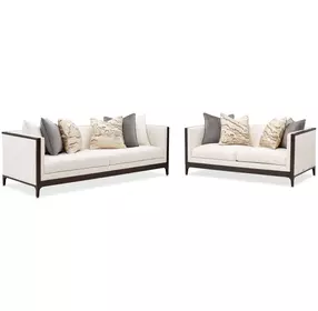 Belmont Place Cream Living Room Set