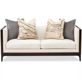 Belmont Place Cream 70" Loveseat