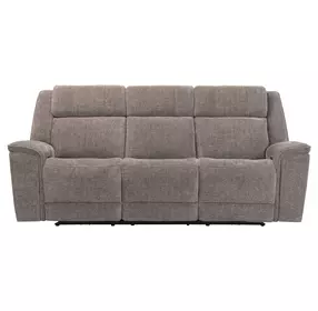 Colton Branson Tweed 93" Zero Gravity Triple Power Reclining Sofa with LED and USB Charging