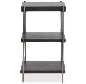 Spencer Dark Briarsmoke Rectangular Accent Table