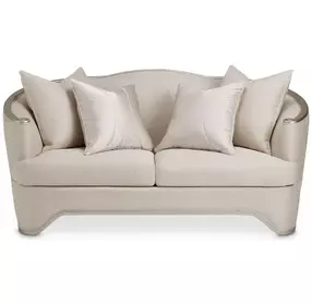 London Place Champagne 71" Loveseat