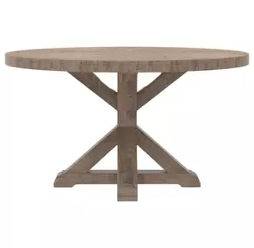 Newberry Weathered Natural 54" Round Dining Table
