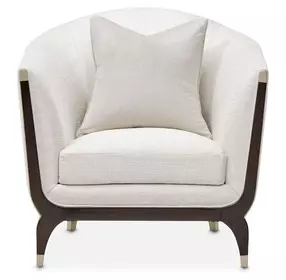 Paris Chic Espresso and Cremini Matching Chair