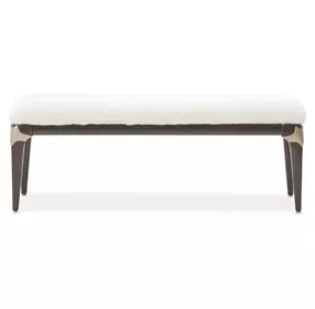 Paris Chic Espresso 56" Bed Bench