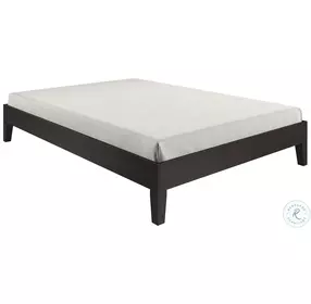 Nix Black Espresso Full Platform Bed