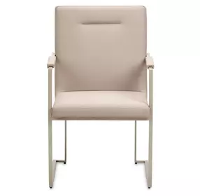 Marin Greige Dining Arm Chair