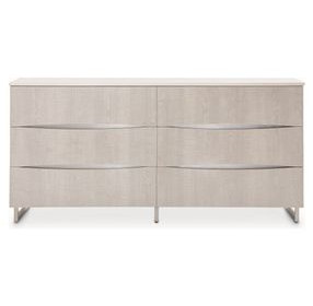 Marin Greige 6 Drawer Dresser