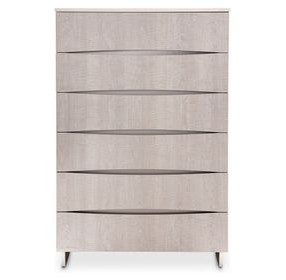 Marin Greige 6 Drawer Chest