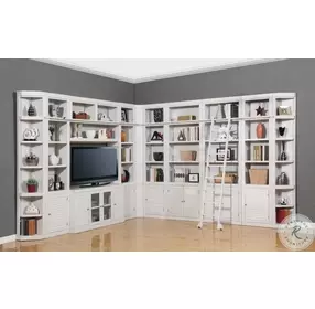 Rawlins Cottage White 12 Piece L Shape Entertainment Wall