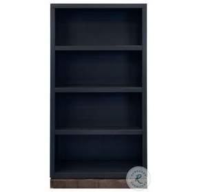 Nora Black And Whiskey Modular 60" High Bookshelf