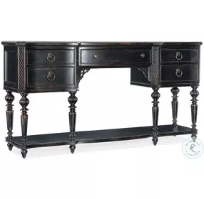 Charleston Black Cherry 5 Drawer Server