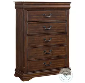 Coppola Rich Cherry 6 Drawer Chest