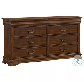 Coppola Rich Cherry 8 Drawer Dresser
