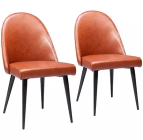 Silloth Brown Side Chair Set Of 2