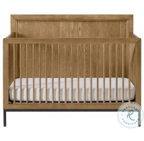 Newport Natural Oak Convertible Standard Crib