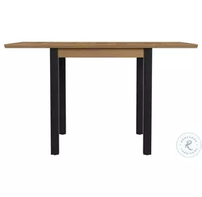 Newport Natural Oak 50" Drop Leaf Dining Table