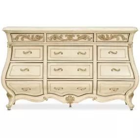 Platine de Royale Champagne 12 Drawer Dresser