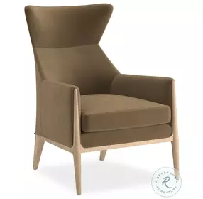 Boundless Camel Velvet Chair