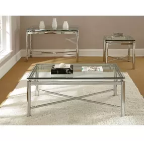 Nova Chrome Occasional Table Set