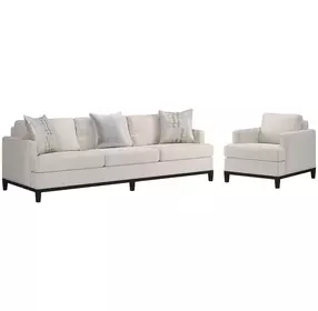 Artisan Upholstery Frost Everett Grand Living Room Set