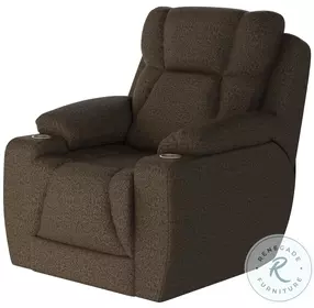 Challenger Journey Toffee Power Headrest Wall Hugger Big Mans Recliner