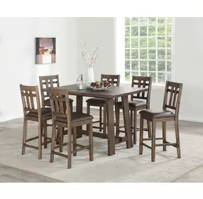 Saranac Brown 5 Piece Dining Set