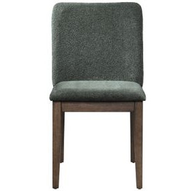 Kody Forest Green Upholstered Dining Chair Set of 2