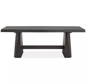 Tauren Coffee Bean 108" Extendable Rectangular Dining Table