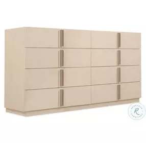 Westwood Polished Limestone 8 Drawer Dresser