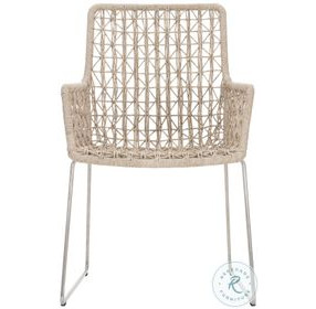 Carmel Hazelnut Armel Outdoor Armchair Set of 2