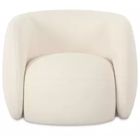Rae Cream Upholstered Outdoor Accent Chair