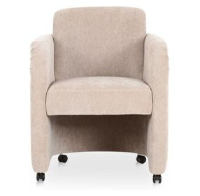 Mesto Taupe Upholstered Dining Chair