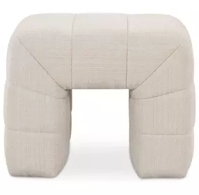 Verity Oatmeal Upholstered Stool