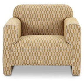 Leo Chartreuse Upholstered Accent Chair