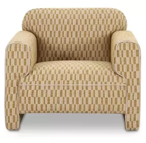 Leo Chartreuse Upholstered Accent Chair