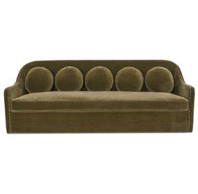 Rialto Dark Green 90" Sofa