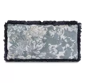 Yasmin Blue Tapestry Lumbar Cushion